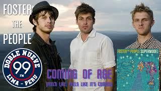  FOSTER THE PEOPLE Mark Foster - COMING OF AGE 2014 subida desde Radio Double 99