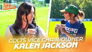 Colts Vice Chair & Owner Kalen Jackson Joins Kay Adams Talks Kicking the Stigma & Jim Irsay HOF