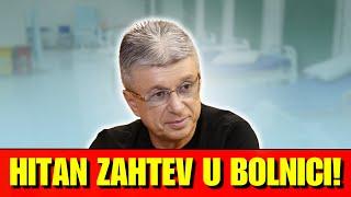 SAŠA POPOVIĆ HITNO TRAŽIO DA MU SE DONESE OVO U BOLNICU SUZANA ODMAH REAGOVALA