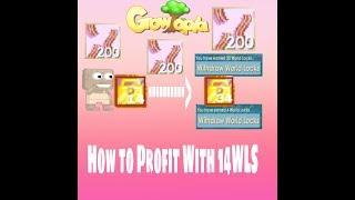 Growtopia How to get rich with 14wls