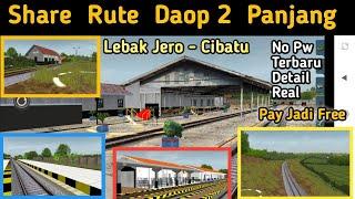 Share Rute Daop 2 By DKR Panjang Trainz Simulator Android