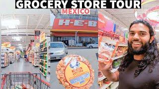 Grocery Stores are different in Mexico $20 grocery haul + @HEB  tour  Torreon Coahuila