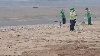 Kuta Beach full of GARBAGE