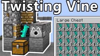 Twisting Vine Farm  Minecraft 1.20+