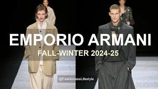 EMPORIO ARMANI  FALL 2024 FASHION TRENDS #fashiontrends #fashion #trending #trendingnow