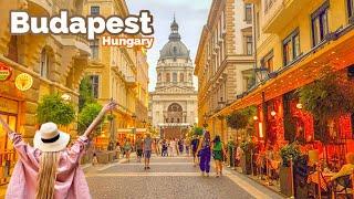 Budapest Hungary  - Watch It And Fall In Love - 4k HDR 60fps Walking Tour ▶238min