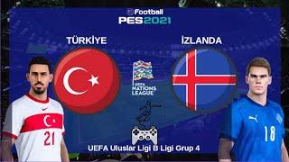 Türkiye - İzlanda  UEFA Uluslar Ligi B Ligi Grup 4  eFootball™ 2024