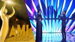 Jamrud ft  Raisa dengan Pelangi Di Matamu AMI Awards 2016 28 September 2016