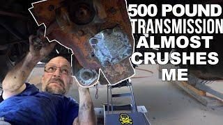 Dump Truck Repair Clutch Transmission and Near Disaster. part 12