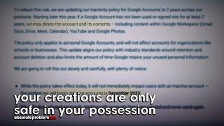 Googles New Inactive Account Policy Is Why You Should Never Delete The Files You Create