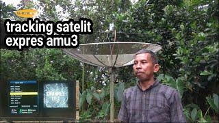 tracking satelit expres amu3 cband