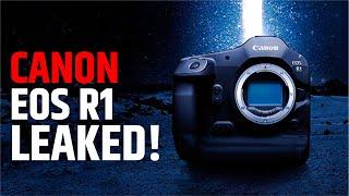 Canon EOS R1 officially Announced by Canon after Adorama Leaked - what Happened?