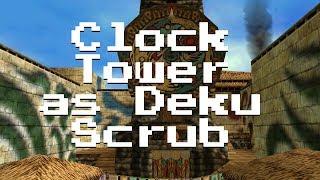 Get Onto Clock Tower as Deku Scrub Tutorial -- Majoras Mask