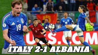 HASIL PERTANDINGAN ITALIA VS ALBANIA 2-1 EURO 2024