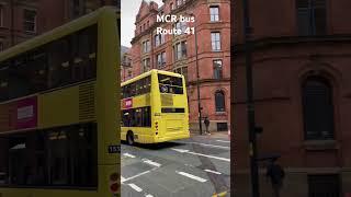 Manchester bee network bus route 41 to sale at Princess Street #bus #buses #manchester #uk