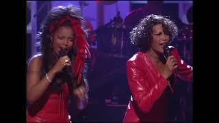 Whitney Houston and Mary J Blige sing Aretha Franklin’s “Ain’t No Way” live