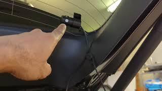 NX250 Dashcam Aftermarket installation