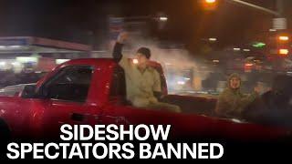 Sideshows Crackdown Antioch bans spectators at sideshows  KTVU