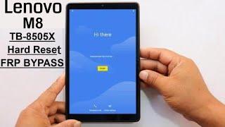 Lenovo Tab M8 HD TB-8505X Frp Bypass & Hard Reset Remove Screen Lock PatternPinPassword