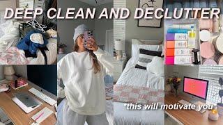 EXTREME DEEP CLEAN + RESET FOR 2024 with me  decluttering organizing & more *satisfying*