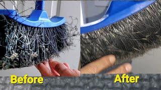 How To Straighten Broom Bristles In A Minute