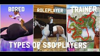 types of sso players  star stable online