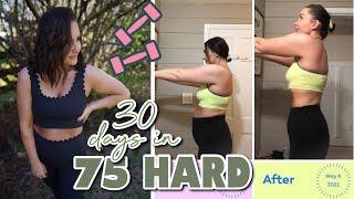 30 DAYS OF 75 HARD  My ResultsTips To 75 Hard With 4 Kids  Weight loss 2021