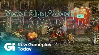 The Plants Vs. Zombies-esque Metal Slug Attack Reloaded  New Gameplay Today