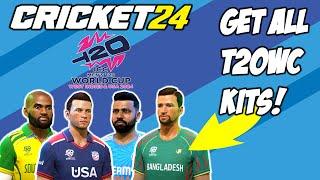 How to Get All T20 World Cup Kits on Cricket 24