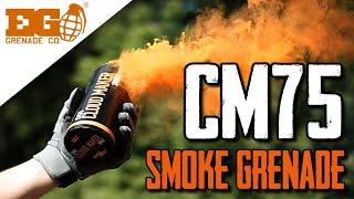 CM75 - Orange Smoke Grenade - Smoke Bomb - Smoke Effect