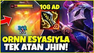 ORNN EBEDİSİYLE JHİN  ADC JHİN OYNANIŞ