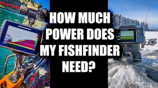 How Much Power Does My Fishfinder Use?