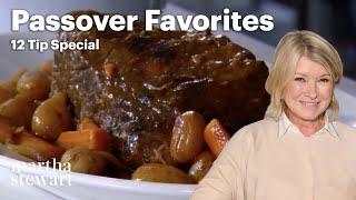 Martha Stewarts Favorite Passover Meals  11 Authentic Recipes