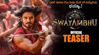 Nikhil Swayambhu Movie Official Teaser  Nikhil Siddhartha  Samyuktha Menon  Ram Charan  NS