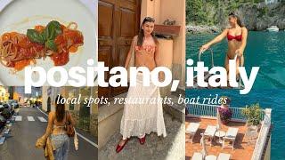 Positano Italy vlog local spots learning how to cook + old friends