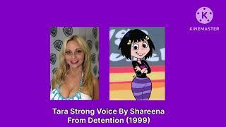 Tara Strong Voice By Shareena From Detention 1999 For @CruzIbarraMartinez413