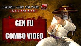 DOA5 ULTIMATE Ver. 1.05 GEN FU - COMBO VIDEO