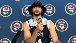 STEPH CURRY REVEALS BEST SHOOTER ON TEAM USA BASKETBALL 2024...OTHER THAN HIMSELF