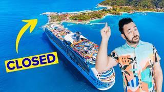 We Visit Royal Caribbeans CLOSED Resort Violence Causes CANCELLATIONS
