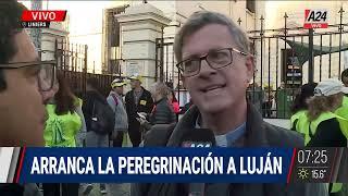  ARRANCA LA PEREGRINACIÓN A LUJÁN