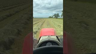 Tedding Out Some Huge Meadow Rows