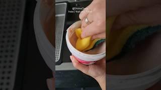 ASMR Küchenputz  kitchen reset  pink stuff   #asmrcleaning #cleanwithme #shorts