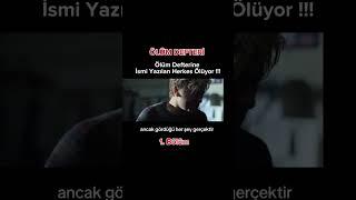 Ölüm Defterine İsmi Yazılan Herkes Ölüyor      1. Bölüm      #film #filmözetleri