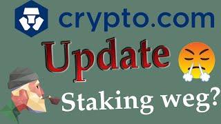 Crypto.com Update - was ist mit Staking los?