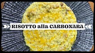 Risotto alla Carbonara - DANDY CUISINE - Federico Trobbiani  Cucina da Uomini