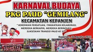 Koki Merah Putih TK Muslimat Nurul Huda  karnaval budaya TK Kecamatan Kepanjen