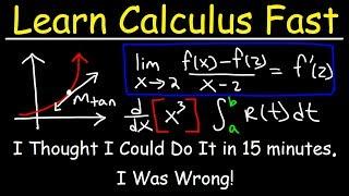 Understand Calculus in 35 Minutes