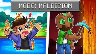 PASO MINECRAFT pero JUGAMOS la DIFICULTAD MALDITA  HARDY y TROLERO