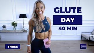 40 MINUTE GLUTE WORKOUT - Dumbbell + Band  Complex Series - Day 3