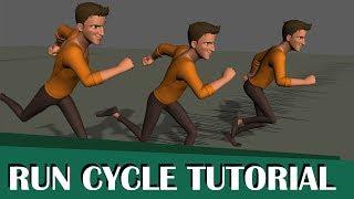 Run Cycle Tutorial Maya 2019